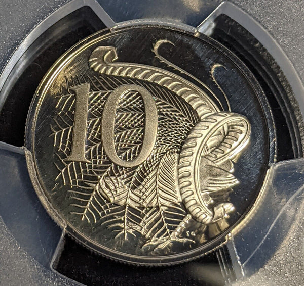 1978 Proof Ten Cent 10c Australia PCGS PR69DCAM FDC UNC #3553