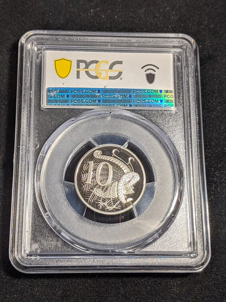 2017 Proof Ten Cent 10c Australia PCGS PR70DCAM FDC UNC #3556