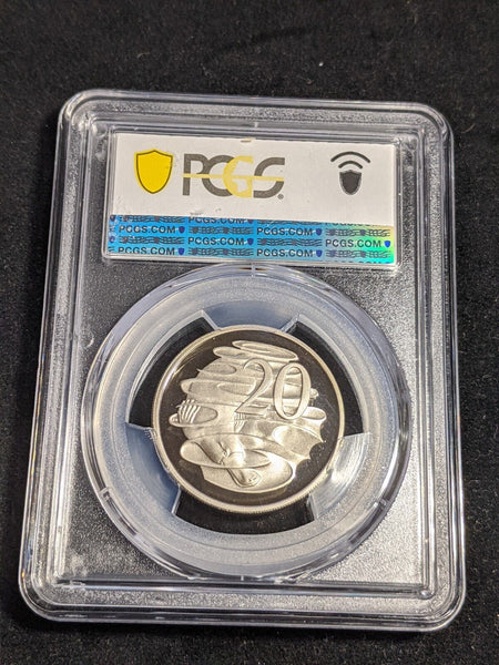 2001 Proof Twenty Cent 20c Australia PCGS PR69DCAM FDC UNC #3564