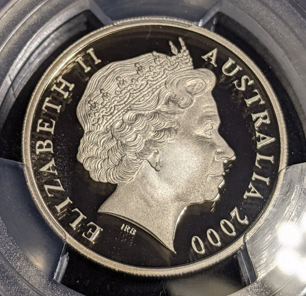 2000 Proof Twenty Cent 20c Australia PCGS PR69DCAM FDC UNC #3569