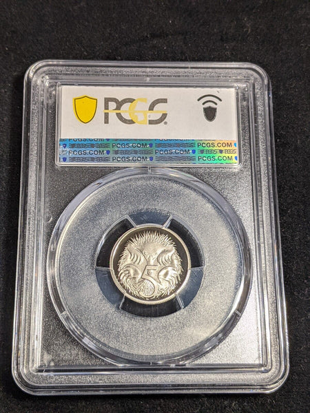 2000 Proof Five Cent 5c Australia PCGS PR69DCAM FDC UNC #3568