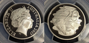 2017 Proof Twenty Cent 20c Australia PCGS PR69DCAM FDC UNC #3566