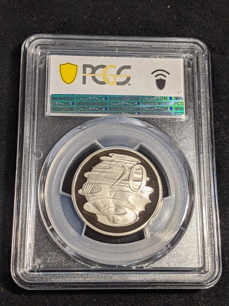 2017 Proof Twenty Cent 20c Australia PCGS PR69DCAM FDC UNC #3566