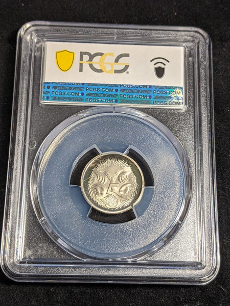 1988 Proof Five Cent 5c Australia PCGS PR68DCAM FDC UNC #3572