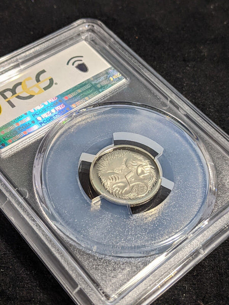 1988 Proof Five Cent 5c Australia PCGS PR68DCAM FDC UNC #3572