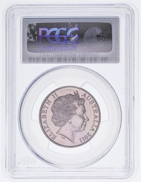 2011 Twenty Cent 20c Volunteers Australia PCGS MS65 GEM UNC #3633