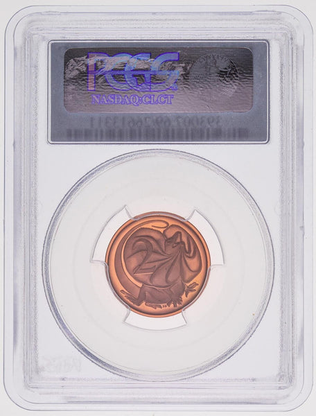 1977 Proof Two Cent 2c Australia PCGS PR69DCAM FDC UNC #3682