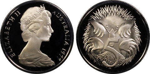 1977 Proof Five Cent 5c Australia PCGS PR69DCAM FDC UNC #3689