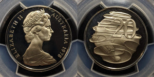 1978 Proof Twenty Cent 20c Australia PCGS PR69DCAM FDC UNC #3829