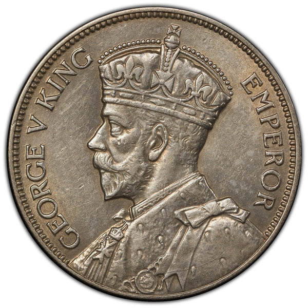 New Zealand 1934 Florin 2/-  KM# 4 PCGS AU58 aUNC #3834