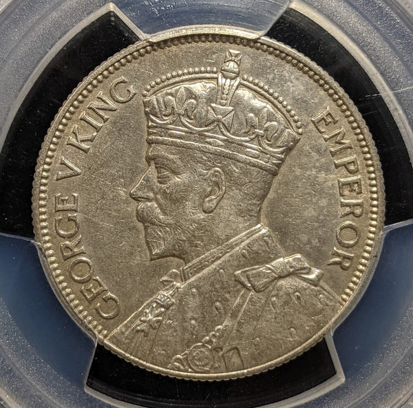 New Zealand 1934 Florin 2/-  KM# 4 PCGS AU58 aUNC #3834