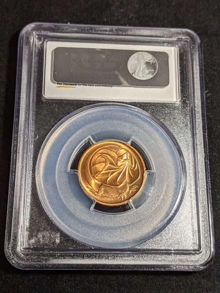1978 Two Cent 2c Australia PCGS MS66RD GEM UNC #3846