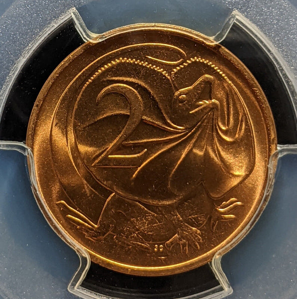 1978 Two Cent 2c Australia PCGS MS66RD GEM UNC #3846