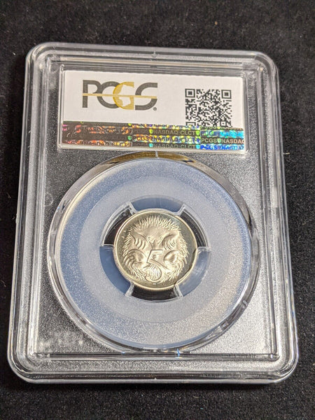 1982 Proof Five Cent 5c Australia PCGS PR69DCAM FDC UNC #3851