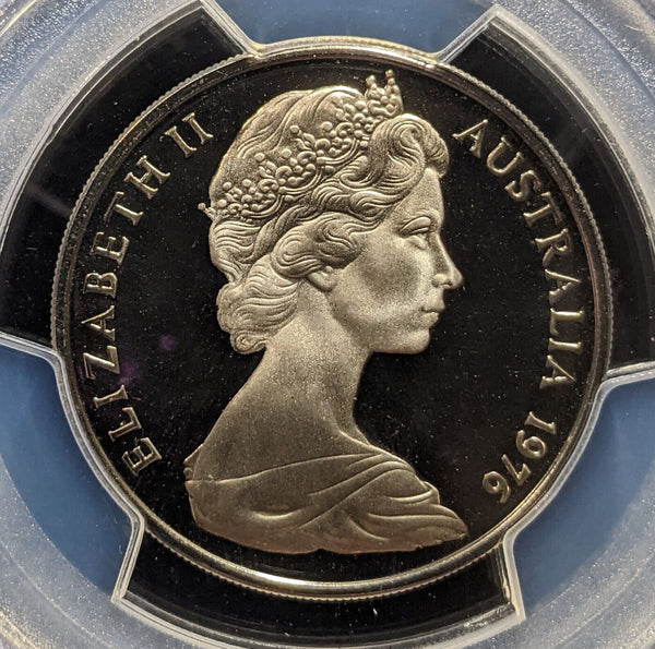 1976 Proof Twenty Cent 20c Australia PCGS PR69DCAM FDC UNC #3863