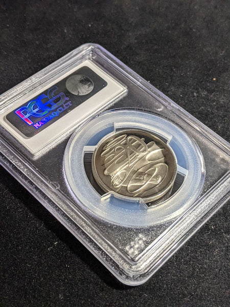 1976 Proof Twenty Cent 20c Australia PCGS PR69DCAM FDC UNC #3863