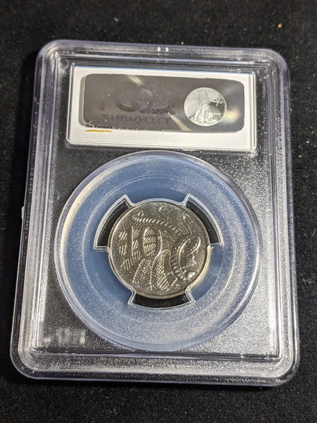 1998 Ten Cent 10c Australia PCGS MS66 GEM UNC #3867