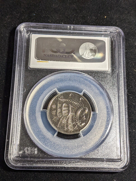 2000 Ten Cent 10c Australia PCGS MS66 GEM UNC #3871