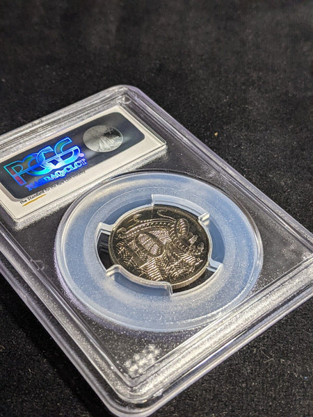 2000 Ten Cent 10c Australia PCGS MS66 GEM UNC #3871