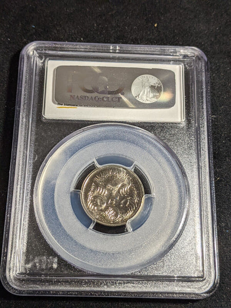 2000 Five Cent 5c Australia PCGS MS67 FDC GEM UNC #3873