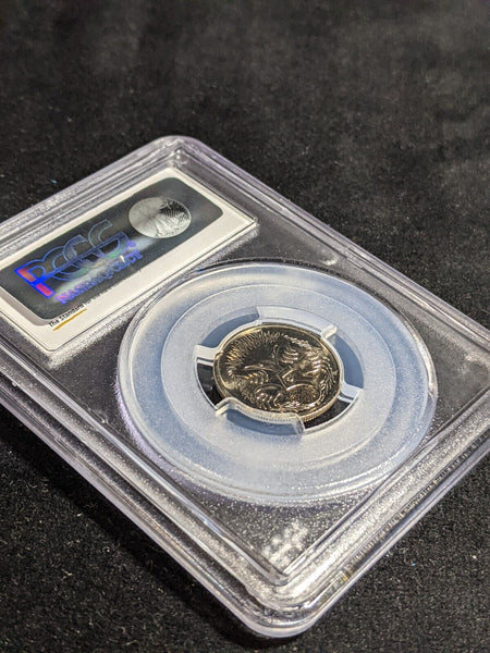 2001 Five Cent 5c Australia PCGS MS67 FDC GEM UNC #3874