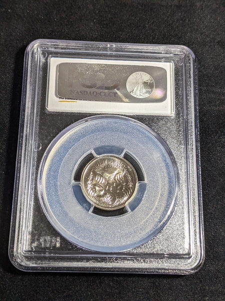 2002 Five Cent 5c Australia PCGS MS67 FDC GEM UNC #3875