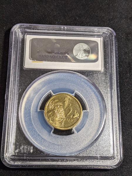 1989 Two Dollar $2 Australia PCGS MS67 FDC GEM UNC #3881
