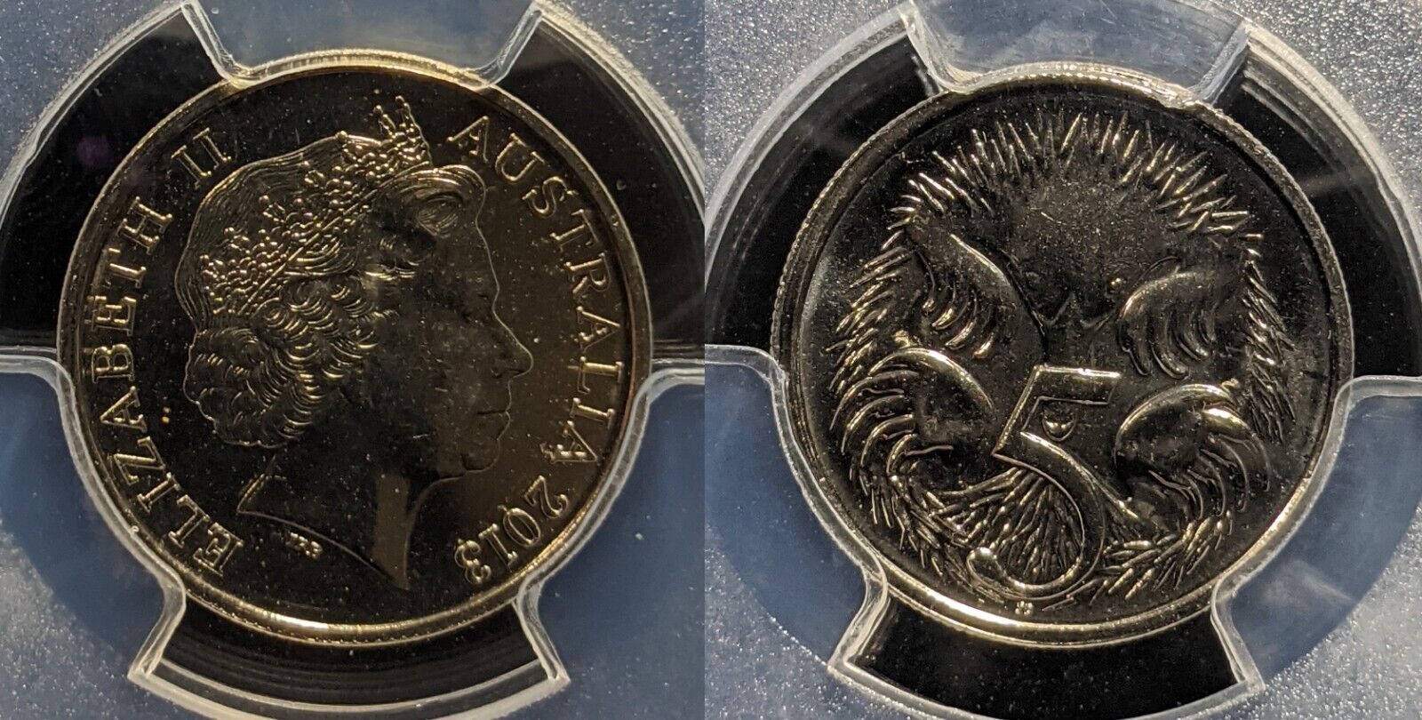 2013 Five Cent 5c Australia PCGS MS65 GEM UNC #3889