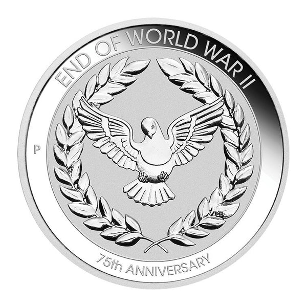 2020 End Of World War II 75th Anniversary 1/10oz Silver Coin